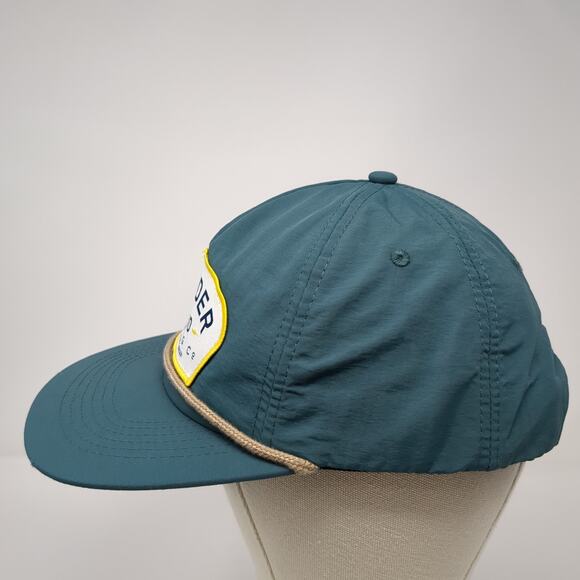 Thunder Island Brewing Co. 5 Panel Cap Blue One Size Adjustable Brist Blanks - Picture 3 of 10